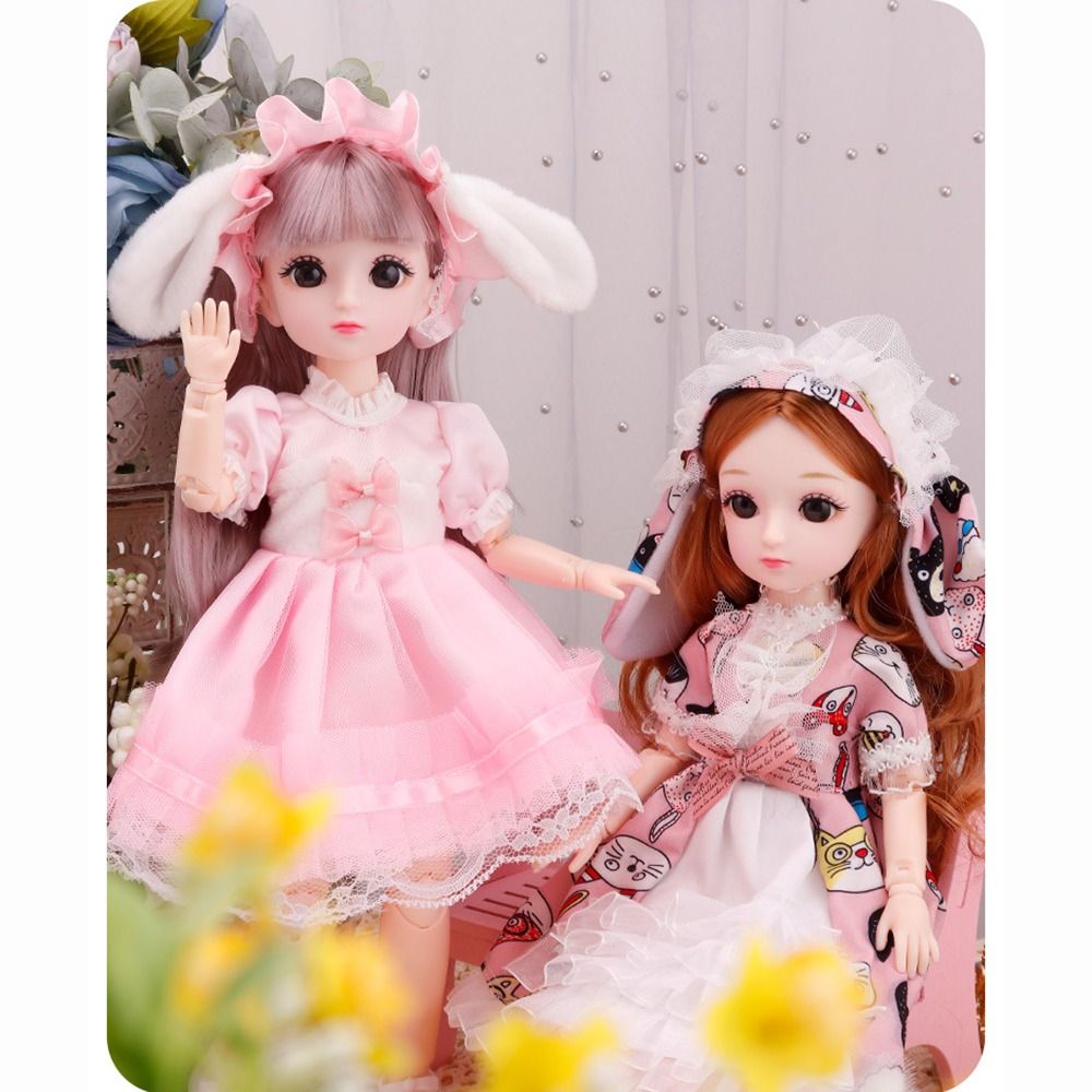 トレンドの23cm可動式関節人形フルセット。1/6スケールの - Bjd Doll 1 6 Full Set With Clothes のレビューと価格