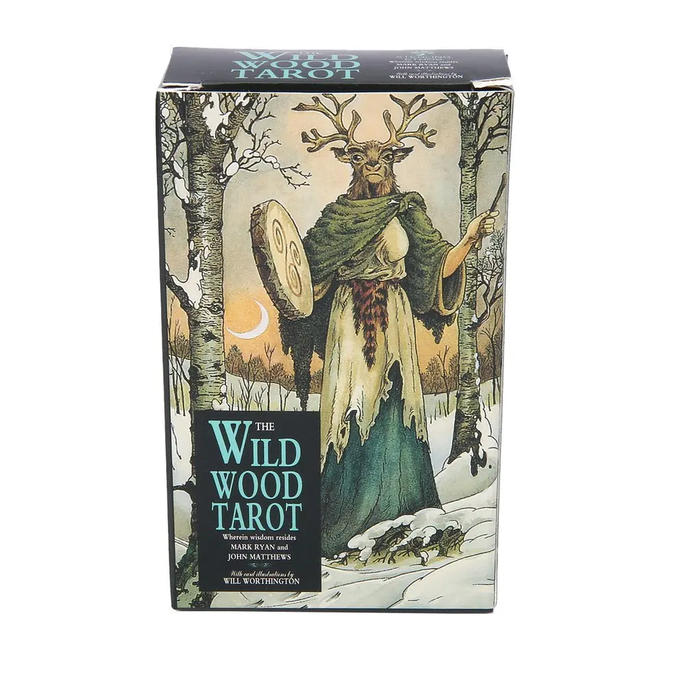 ワイルド ウッド タロット カード A 78 オラクル イン - Tarot Cards Deck With Guidebook のレビューと価格